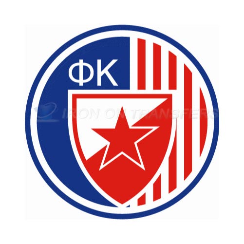 Red Star Belgrade Iron-on Stickers (Heat Transfers)NO.8456